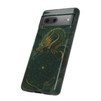 Celestial Dragon Google Pixel Phone Case | Stained Glass Dragon Phone Case