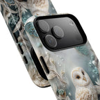 Barn Owl Floral MagSafe Phone Case