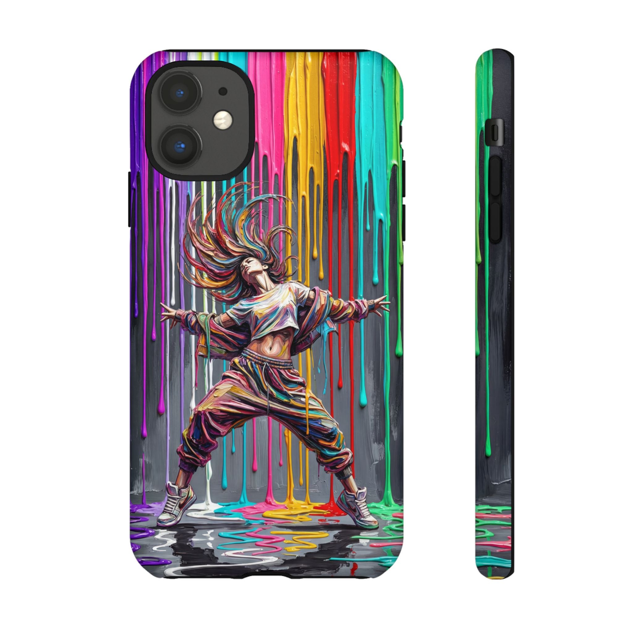 iPhone Case | Colorful Street Dance Drip Design