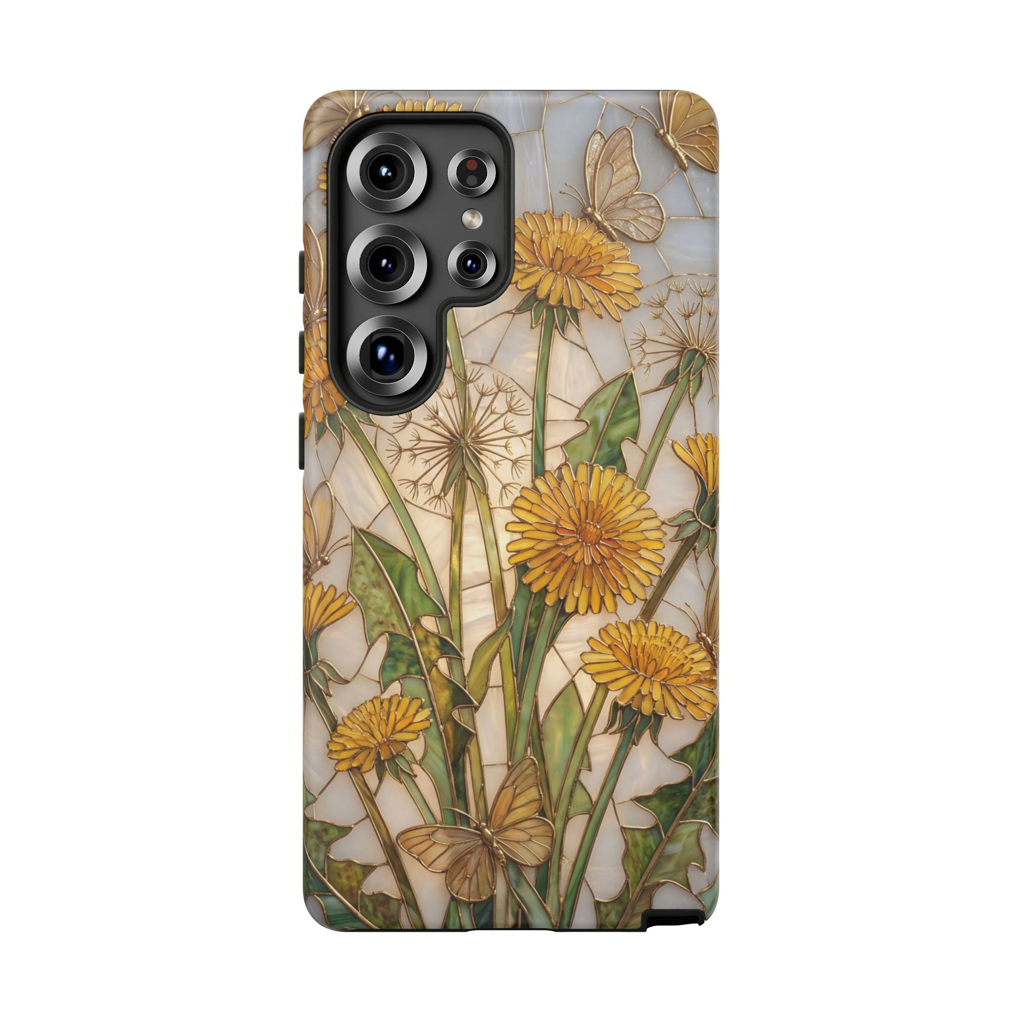 Dandelion Bouquet Tough Samsung Galaxy Case — Floral Botanical Protective Cover