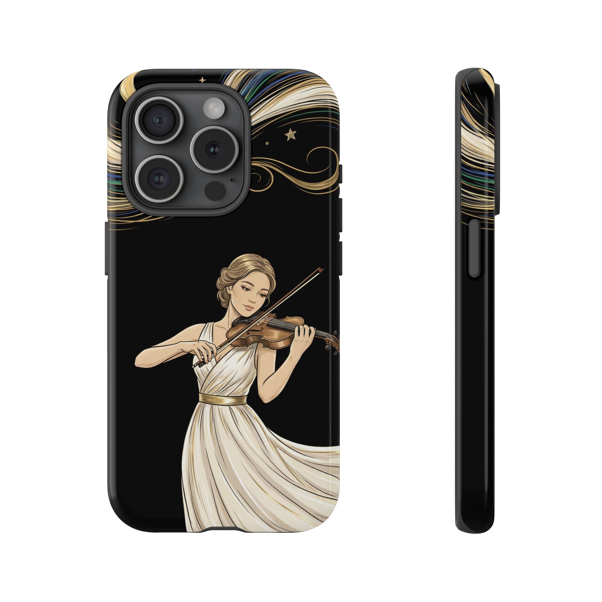 Violinist iPhone Case | Elegant Classical Musicist Design