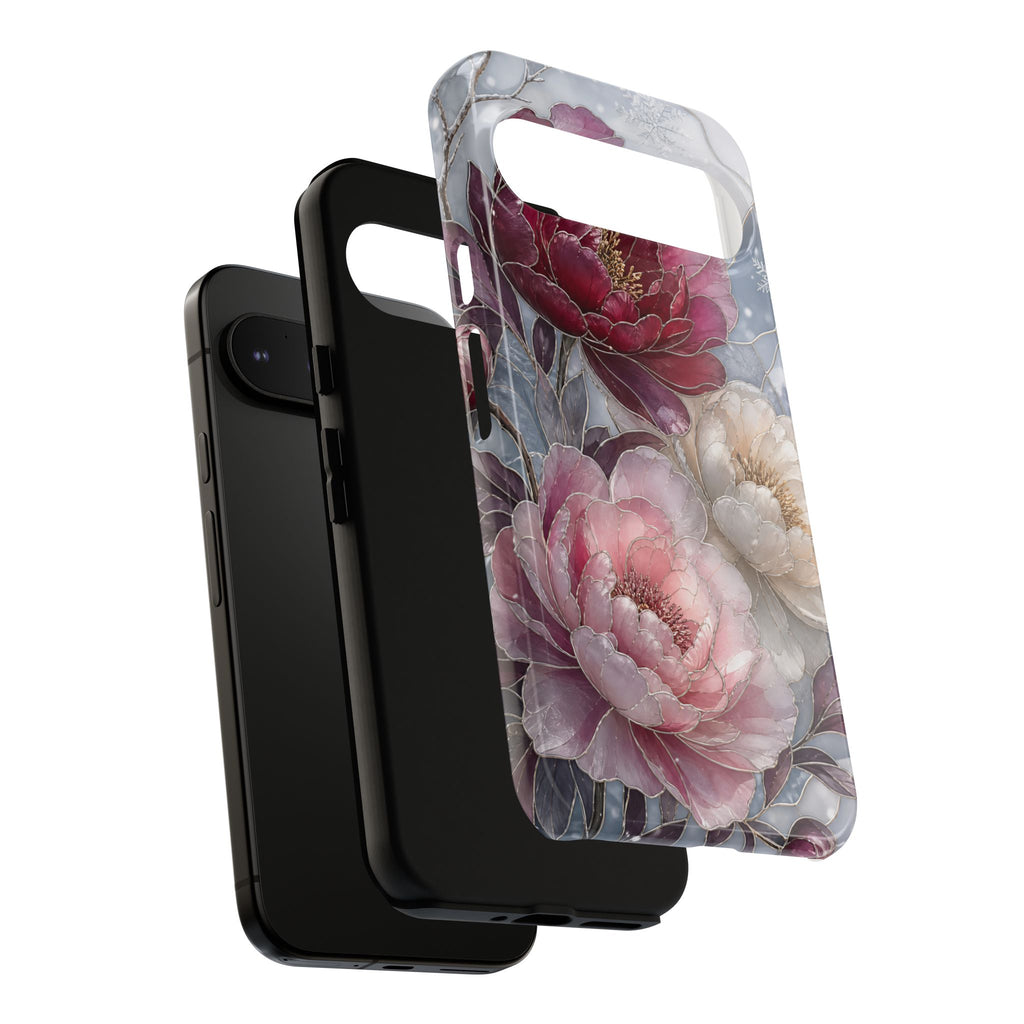 Vintage Google Pixel Floral Phone Case | Peony Flower iPhone Case
