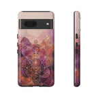 Sacred Geometry Google Pixel Phone Case | Boho Mandala Phone Case