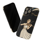 Violinist iPhone Case | Elegant Classical Musicist Design