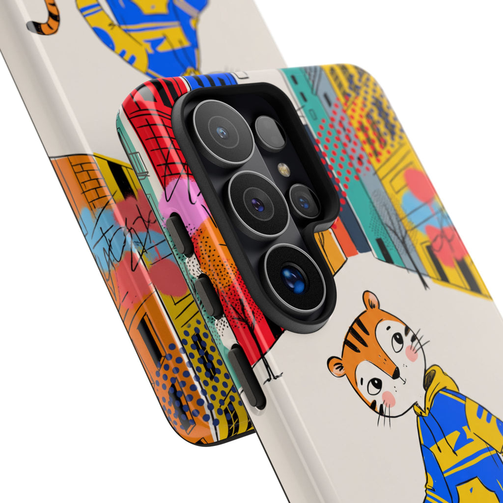 Skater Tiger Samsung Galaxy Phone Case