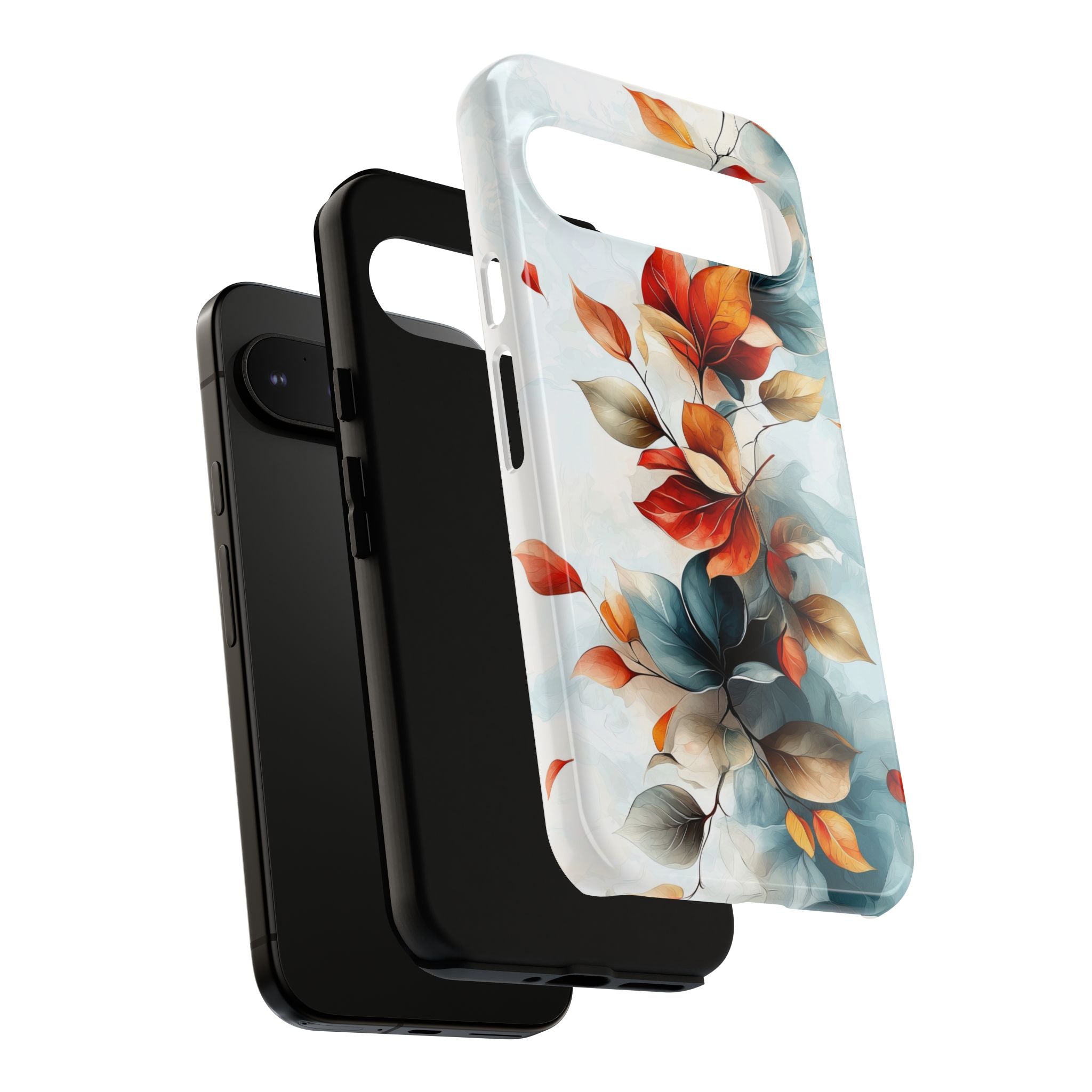 Floral Autumn Leaves Protective Google Pixel Case