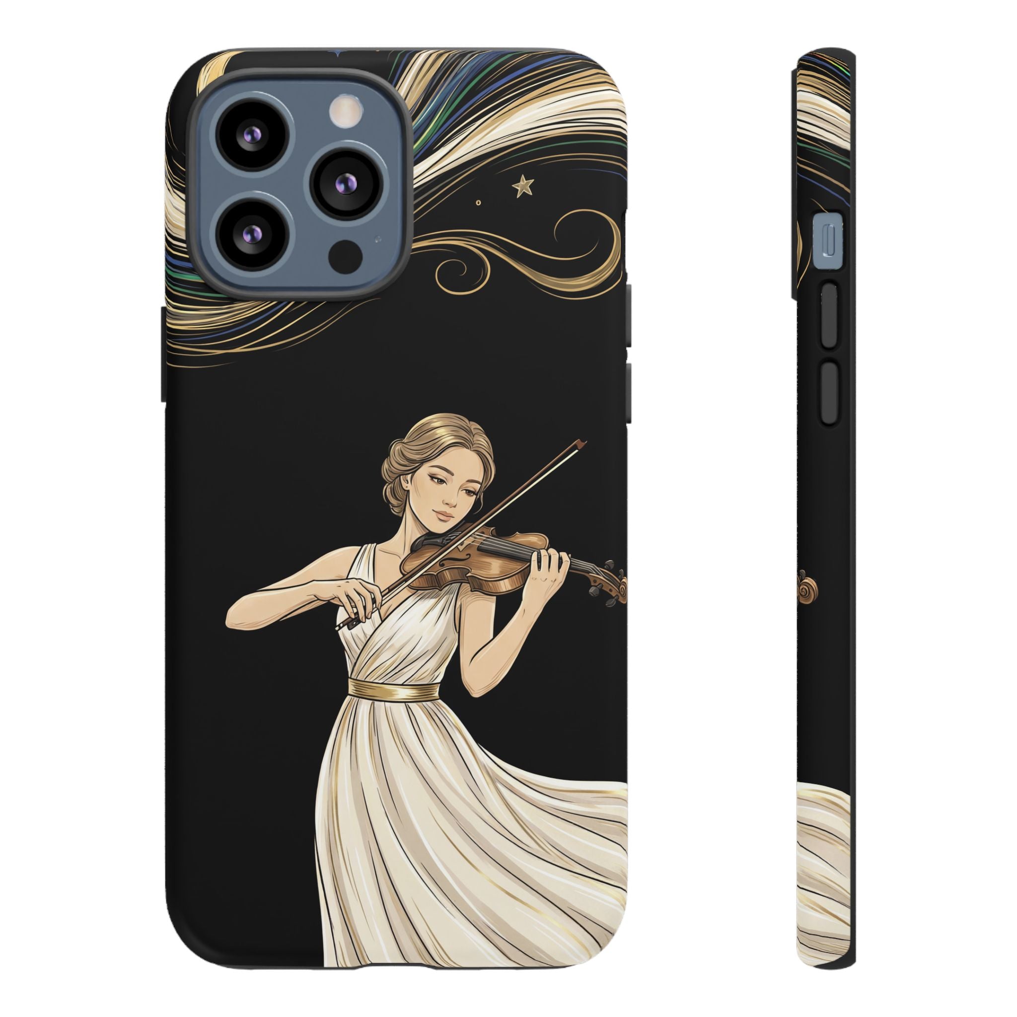 Violinist iPhone Case | Elegant Classical Musicist Design