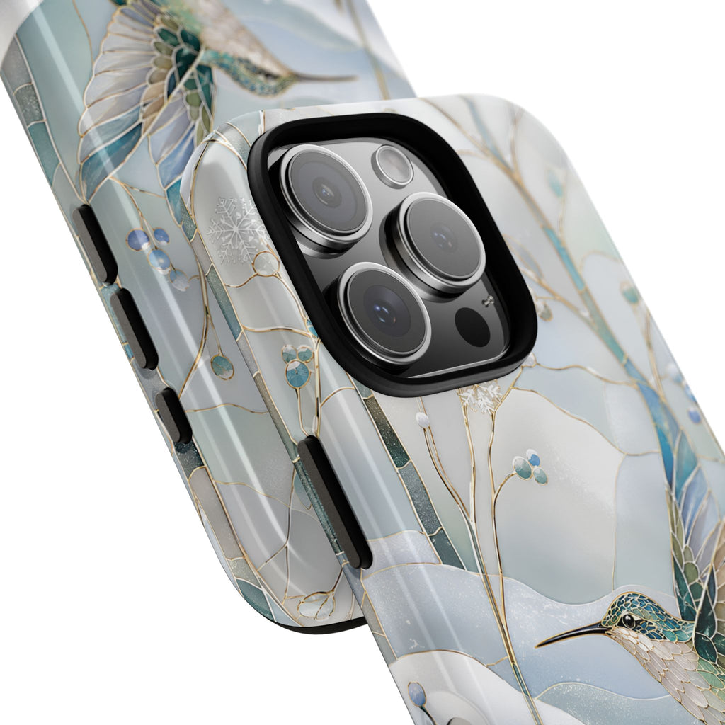 Hummingbird iPhone Case | Winter Bird iPhone Case