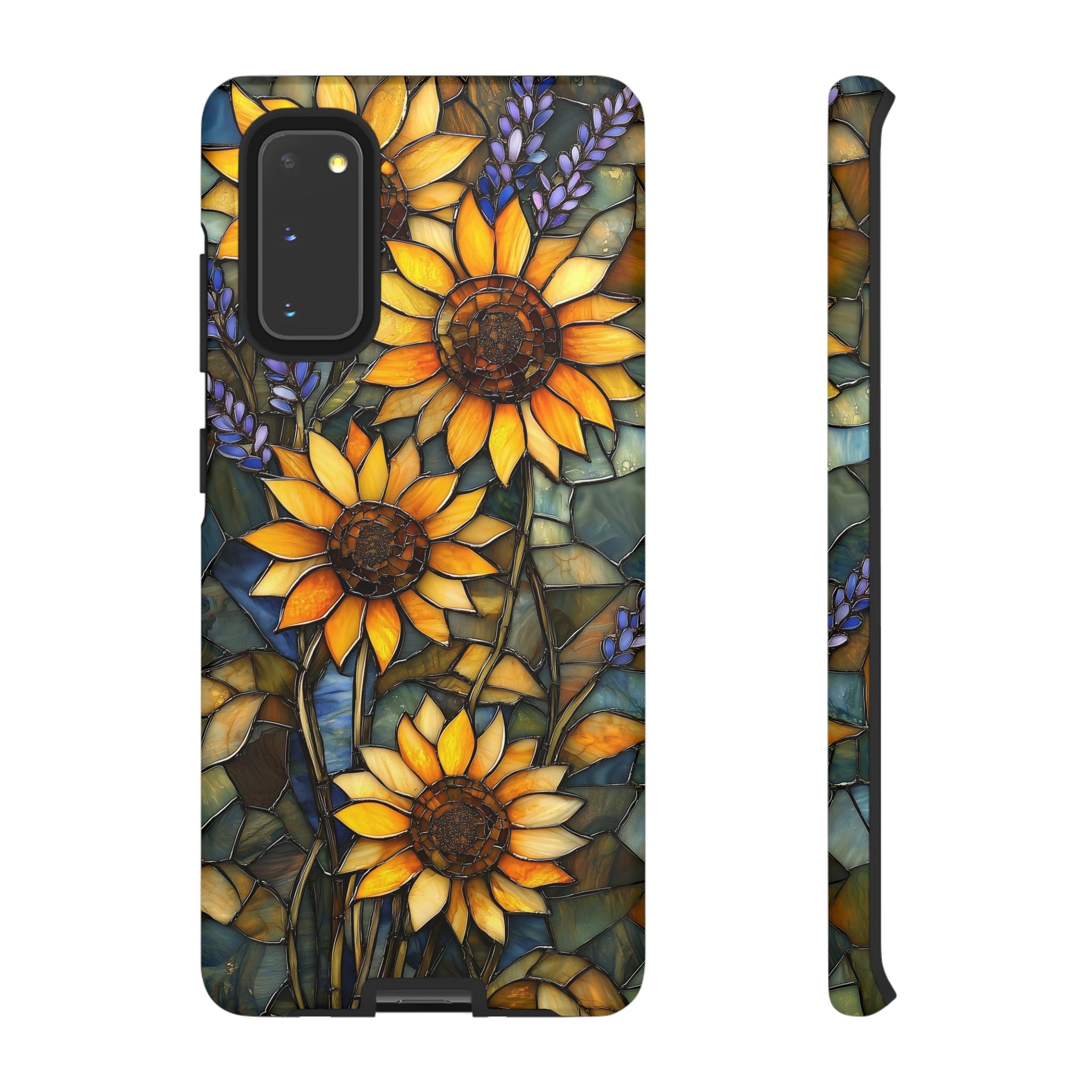Sunflower Stained Glass Samsung Galaxy Case