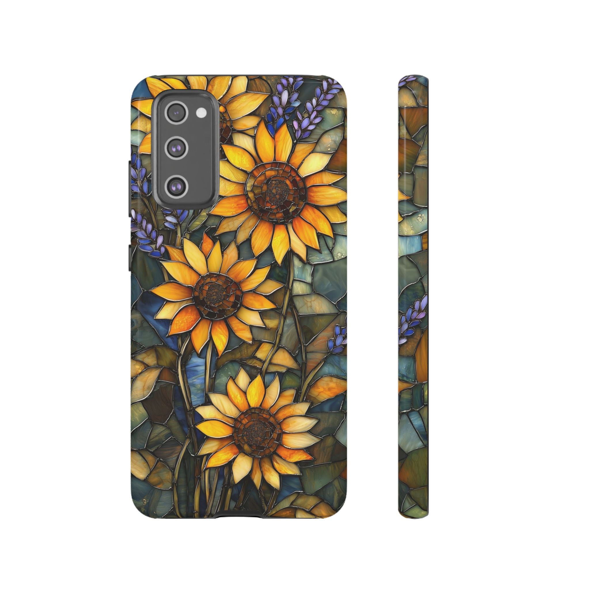 Sunflower Stained Glass Samsung Galaxy Case
