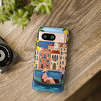 Venetian Gondola Google Pixel Phone Case | Lemon Coast Waterfront Travel