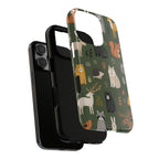Woodland Animals iPhone Case | Forest Creature Art Cover