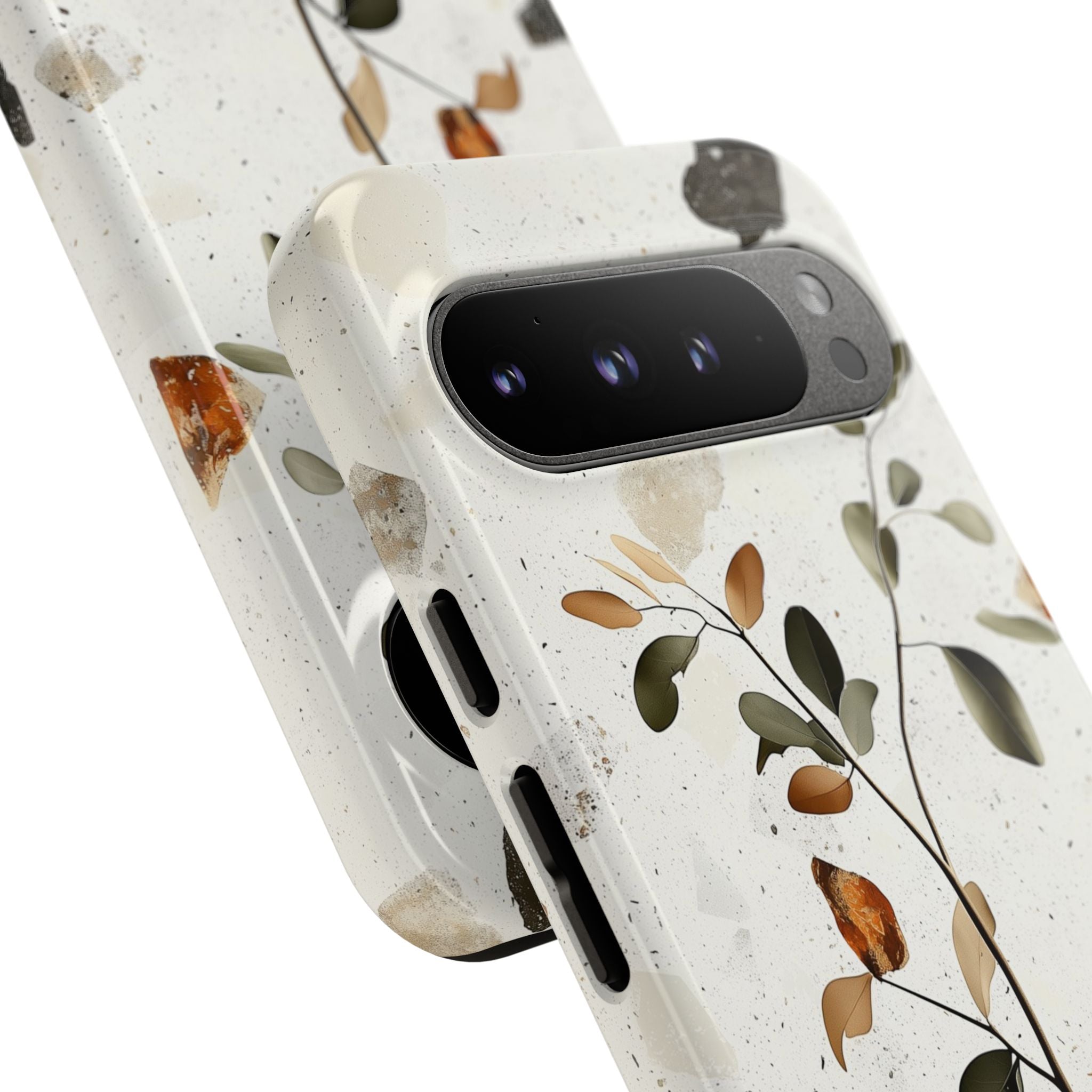 Floral Terrazzo Google Pixel Case | Minimal Vase Botanical