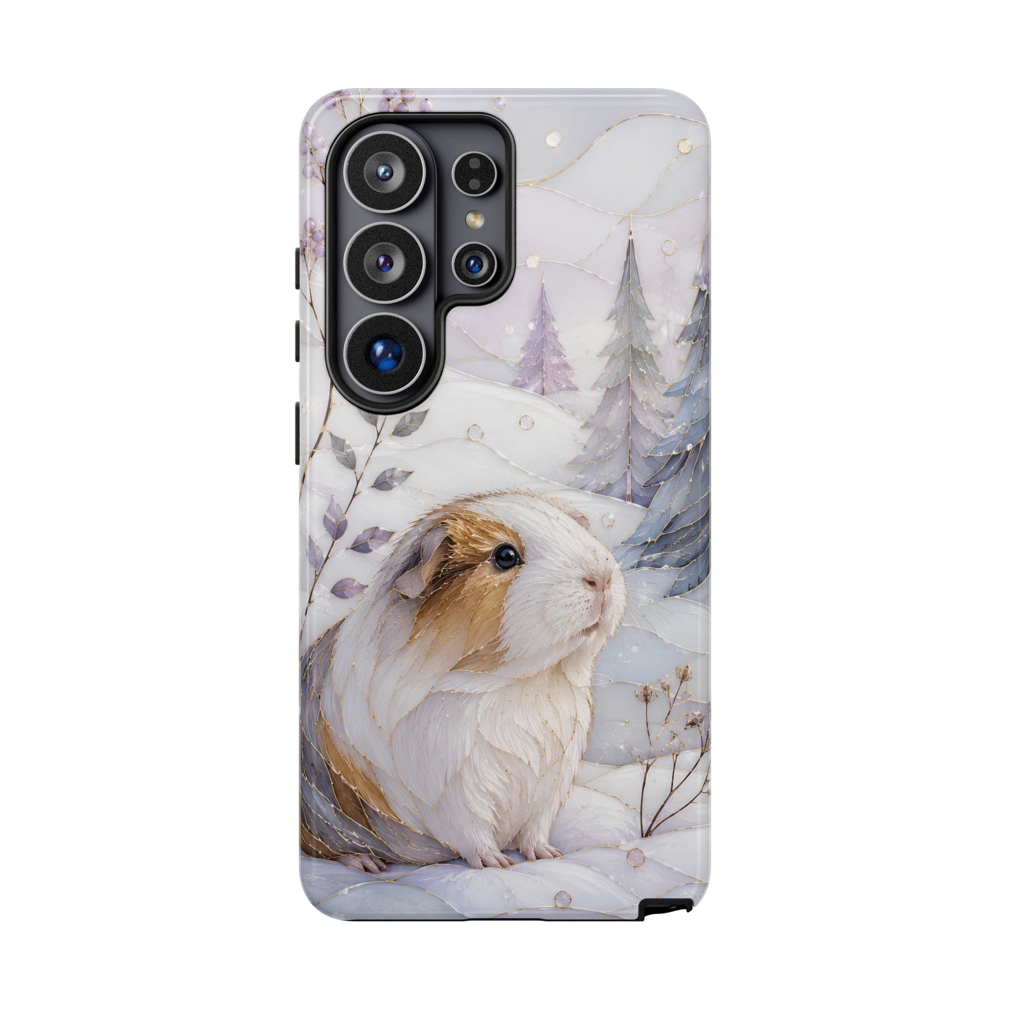 Guinea Pig Samsung Galaxy Phone Case | Winter Guinea Pig Phone Case