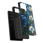 Floral Stained Glass Samsung Galaxy Case – Blue Garden
