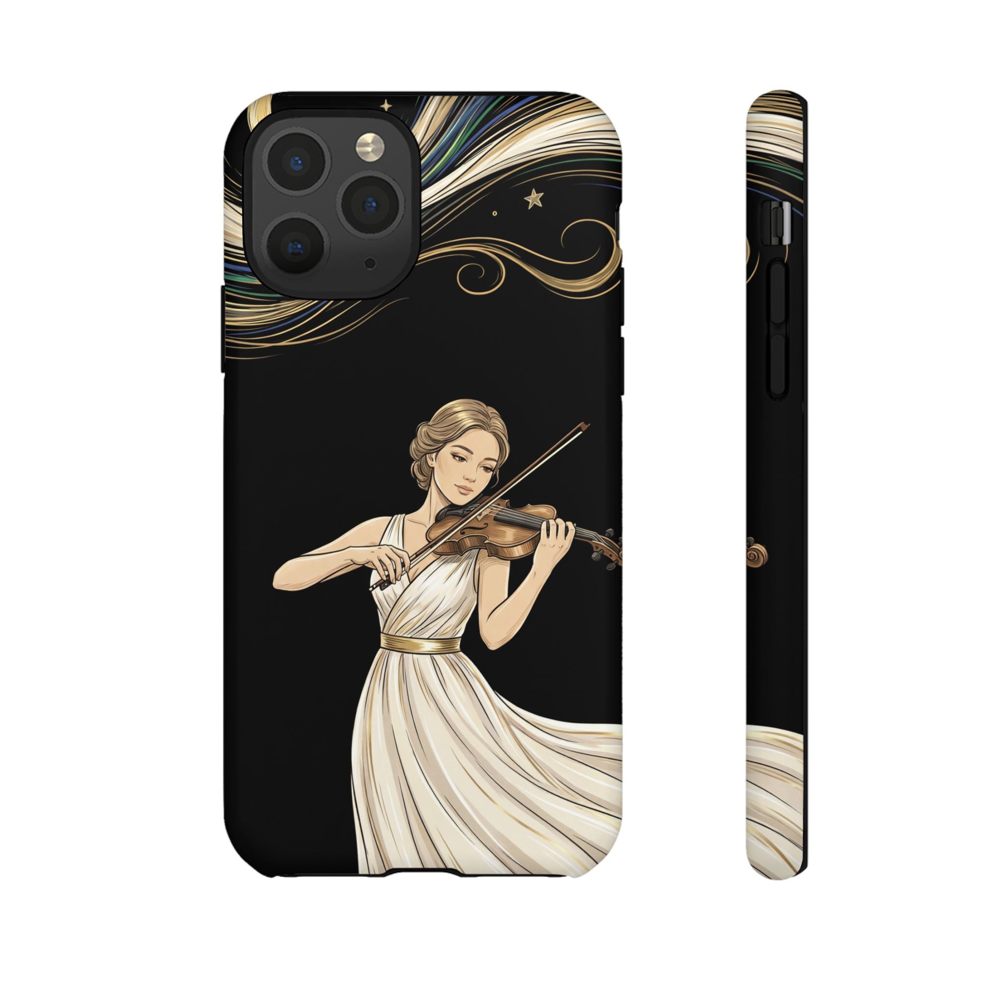 Violinist iPhone Case | Elegant Classical Musicist Design