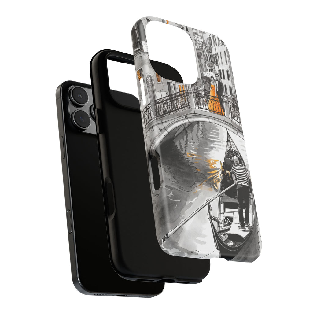Venice Gondola iPhone Case | Romantic Canal Scene Protective Case