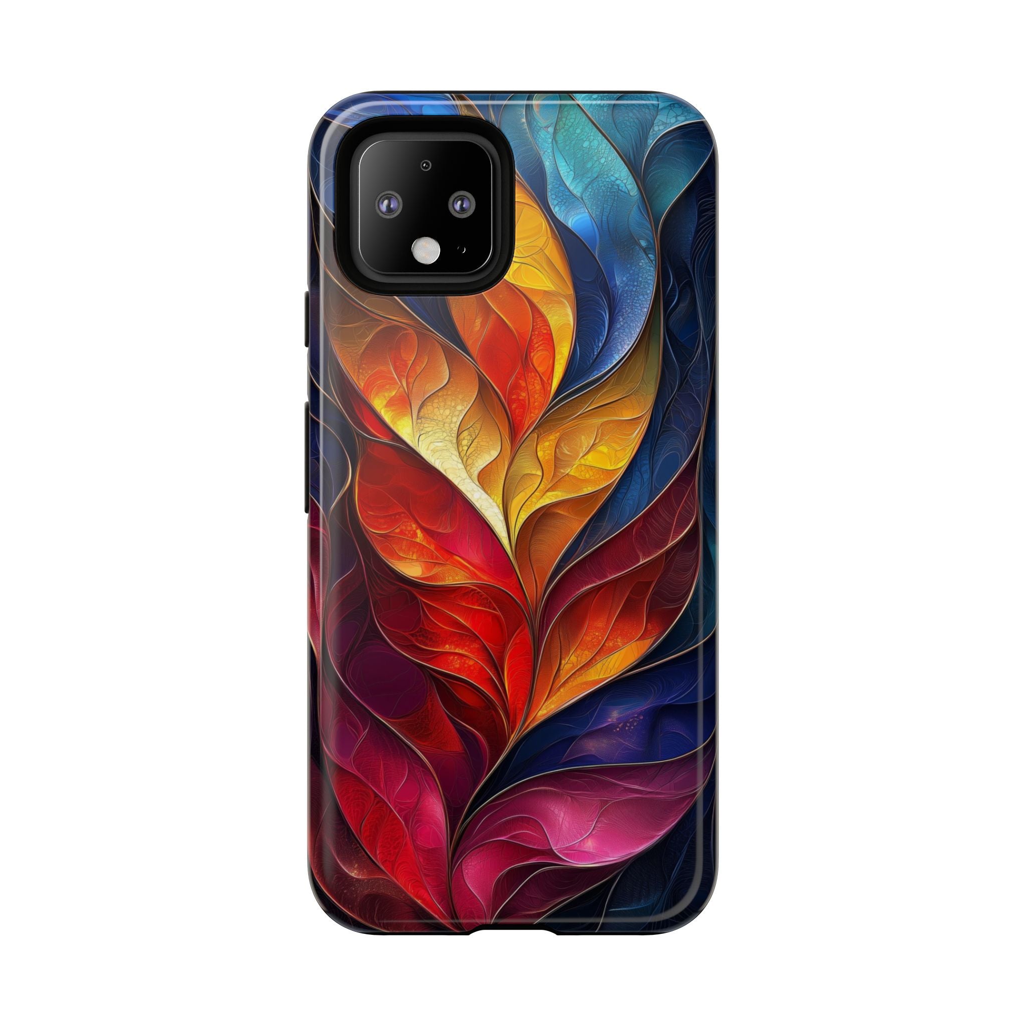 Abstract Colourful Leaf Google Pixel Case