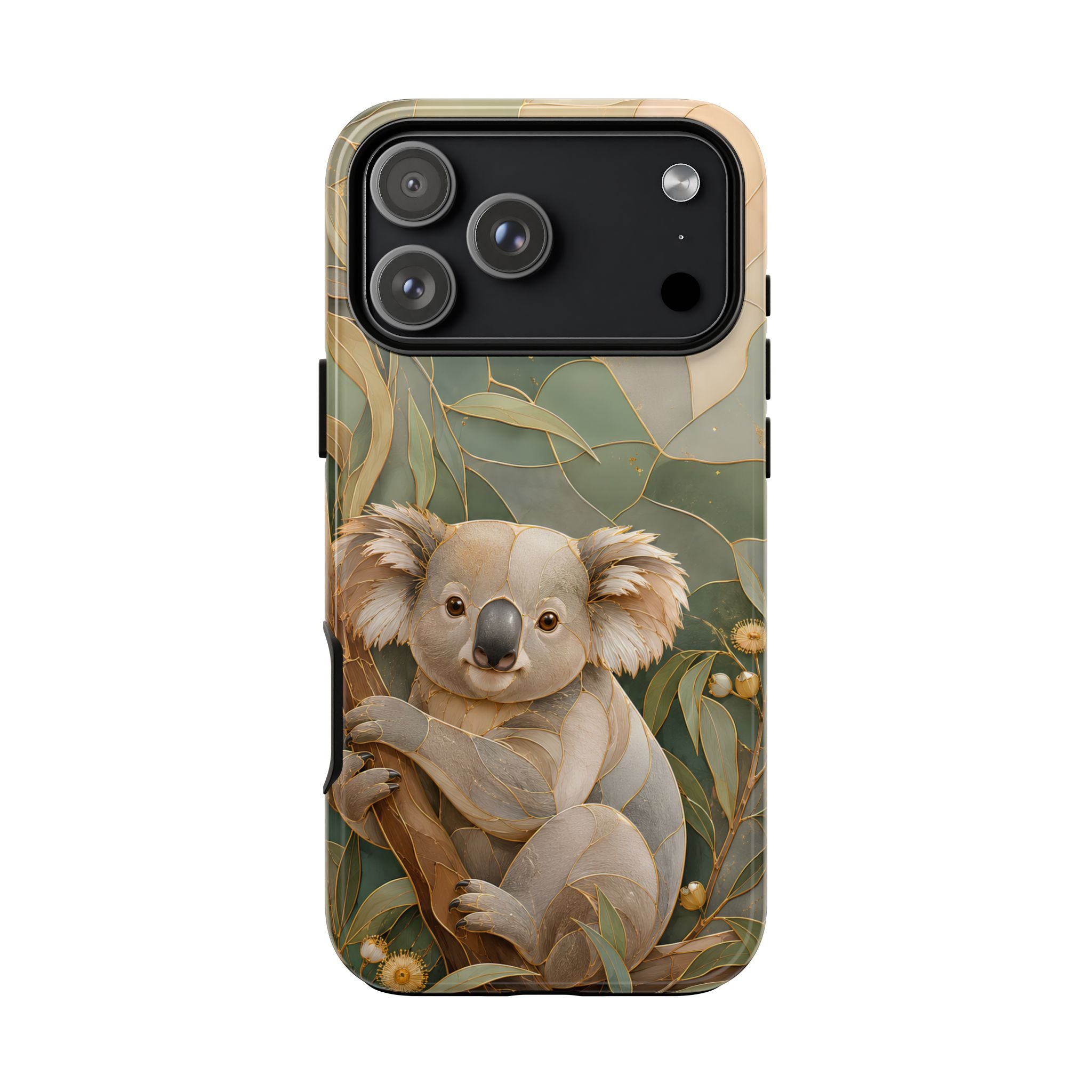 Koala iPhone Case | Eucalyptus Botanical Cover