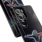 Neon Skateboard Samsung Galaxy Phone Case | Glow Skatepark Protective Cover