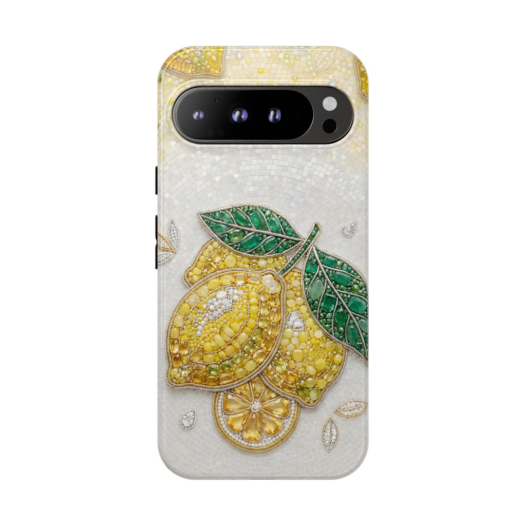 Luxe Lemon Jewel Google Pixel Phone Case