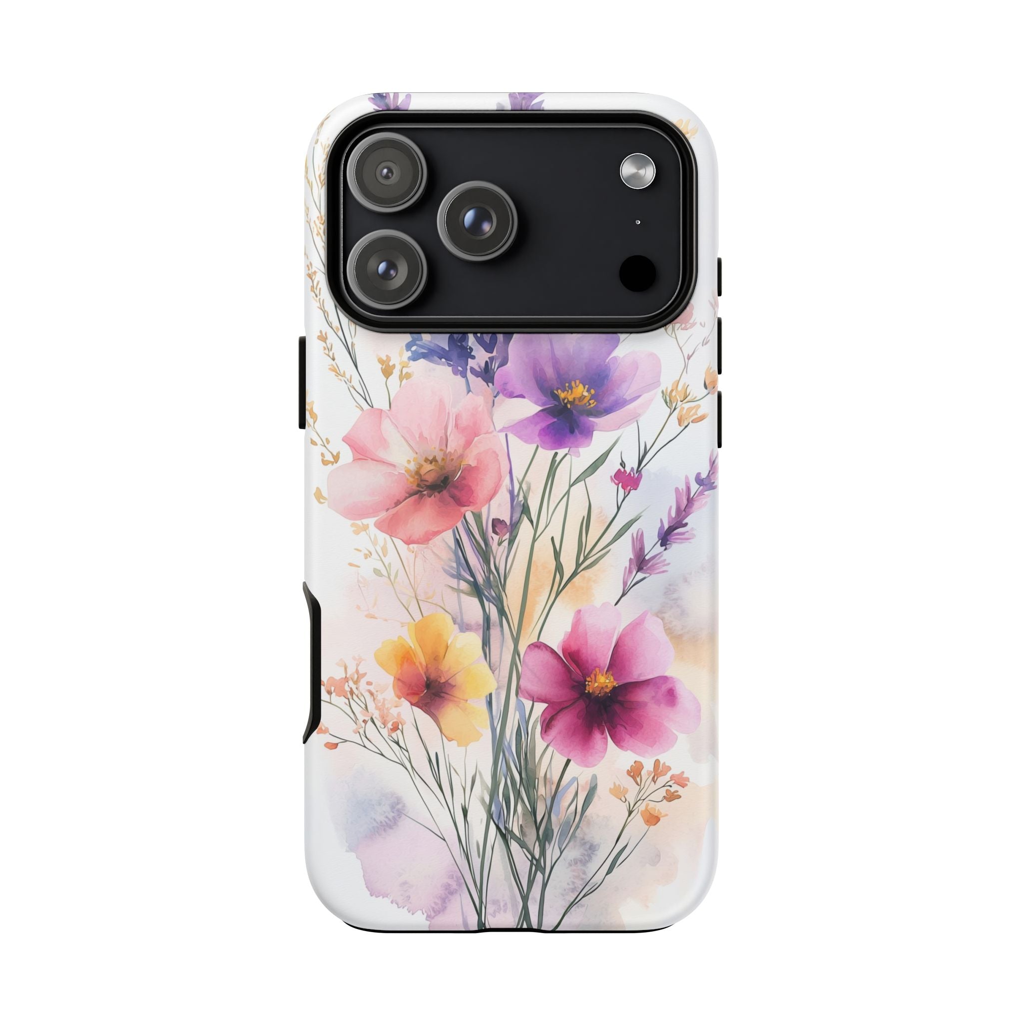 Floral Watercolour iPhone Case | Pastel Bouquet