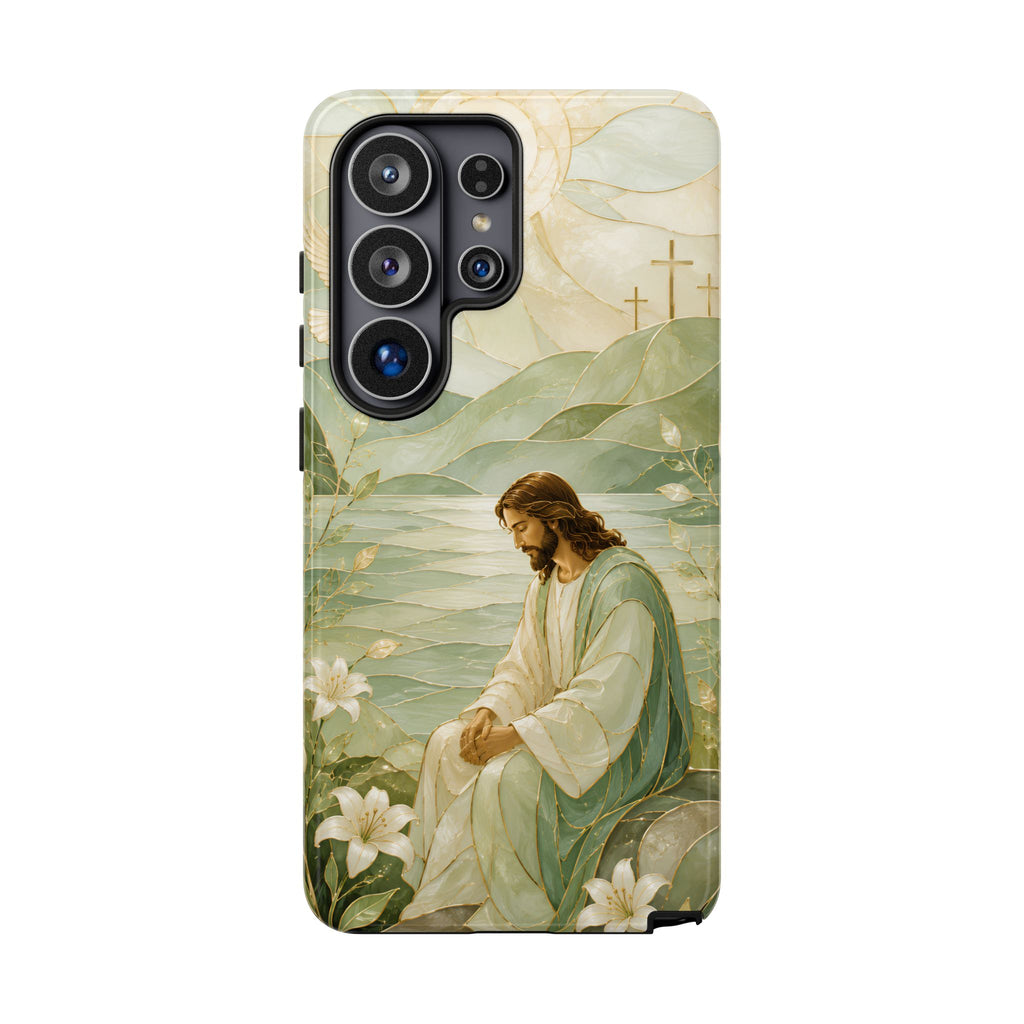 Jesus Samsung Galaxy Phone Case | Christian Faith Art Cover