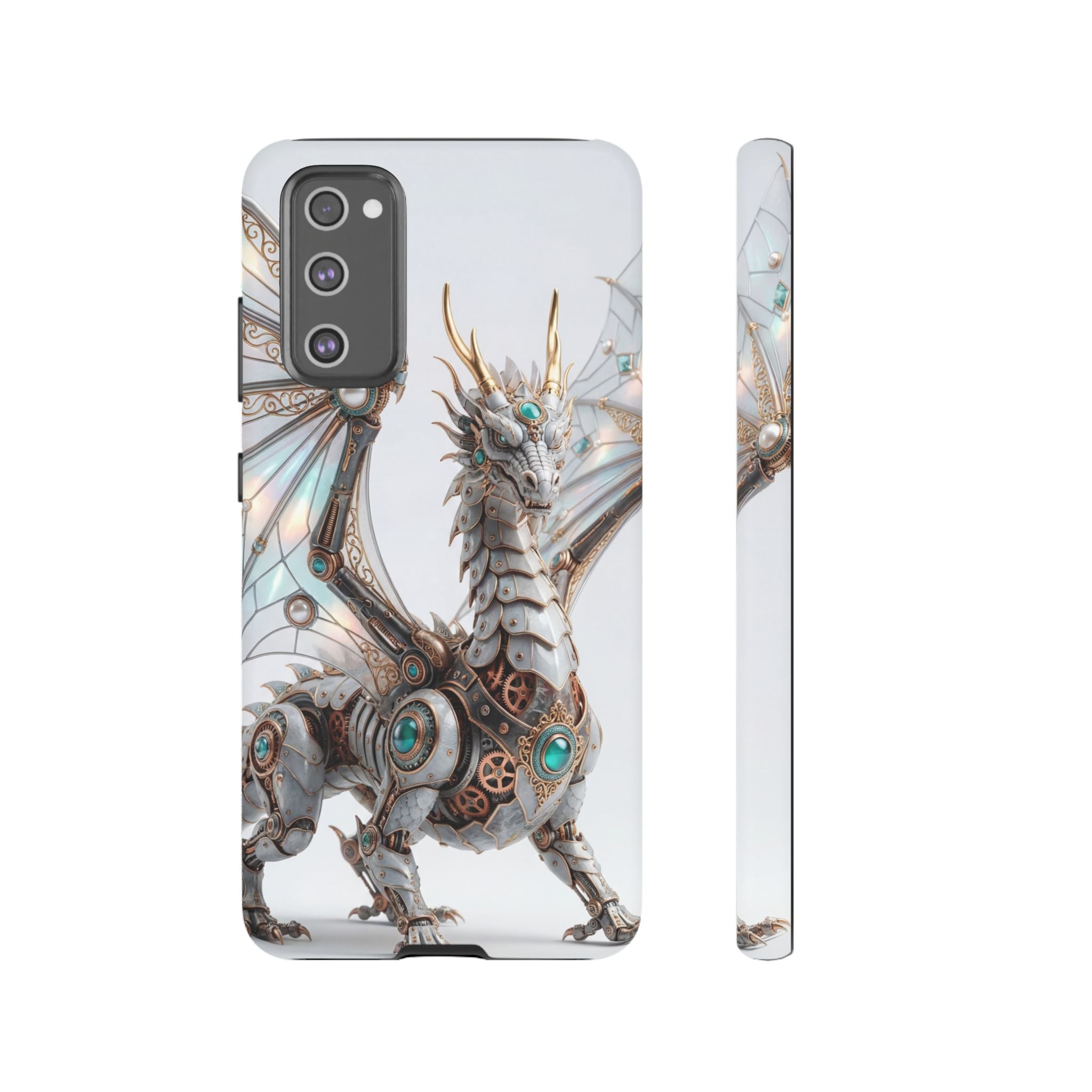 Steampunk Mechanical Dragon Samsung Galaxy Case — Fantasy Armor Protective Cover