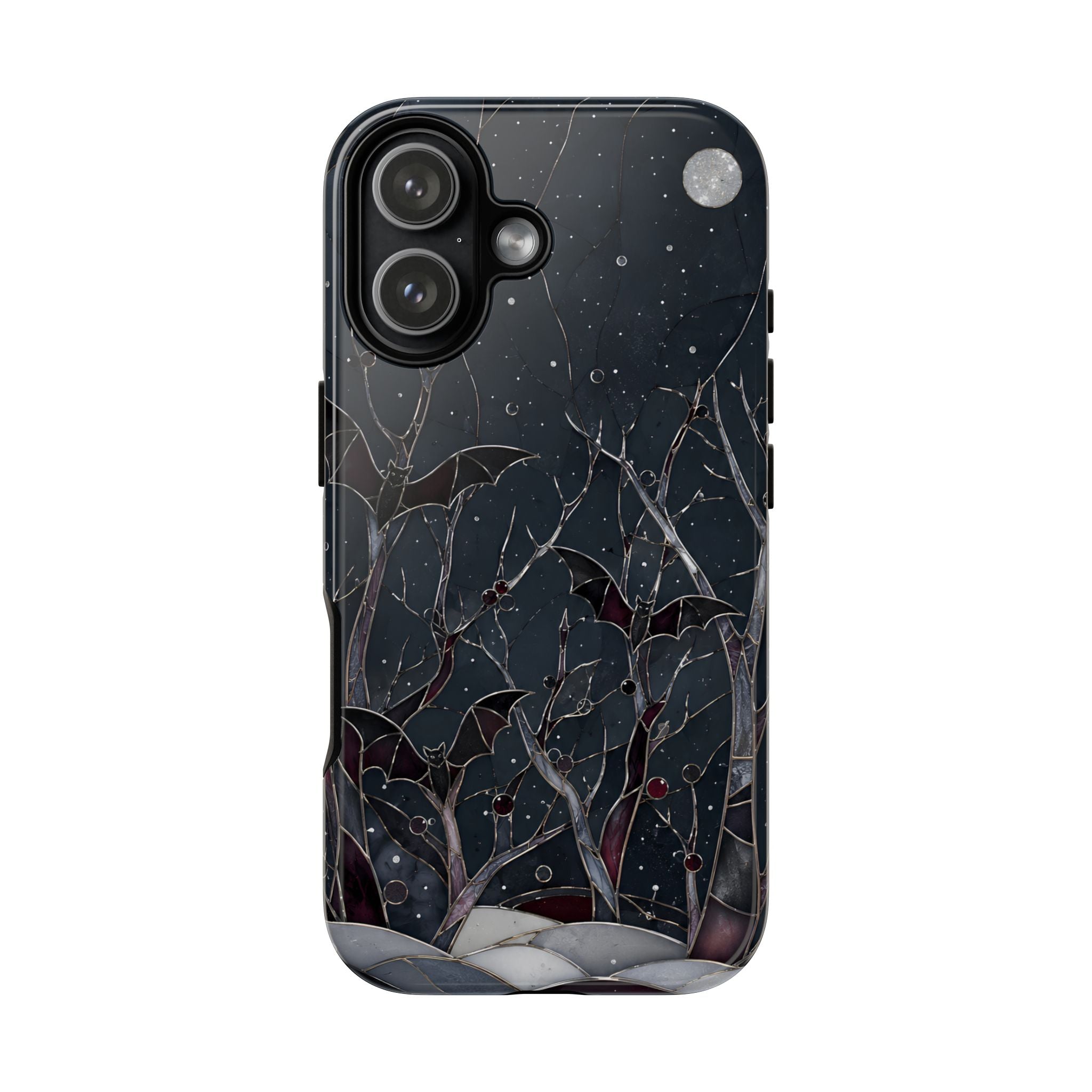 Gothic Bat iPhone Case | Moonlit Forest iPhone Case