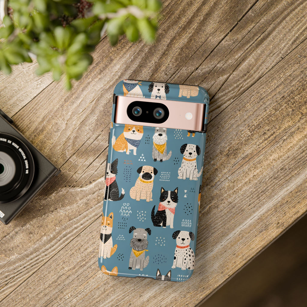 Dog Lover Google Pixel Phone Case | Cute Dog Pattern Cover