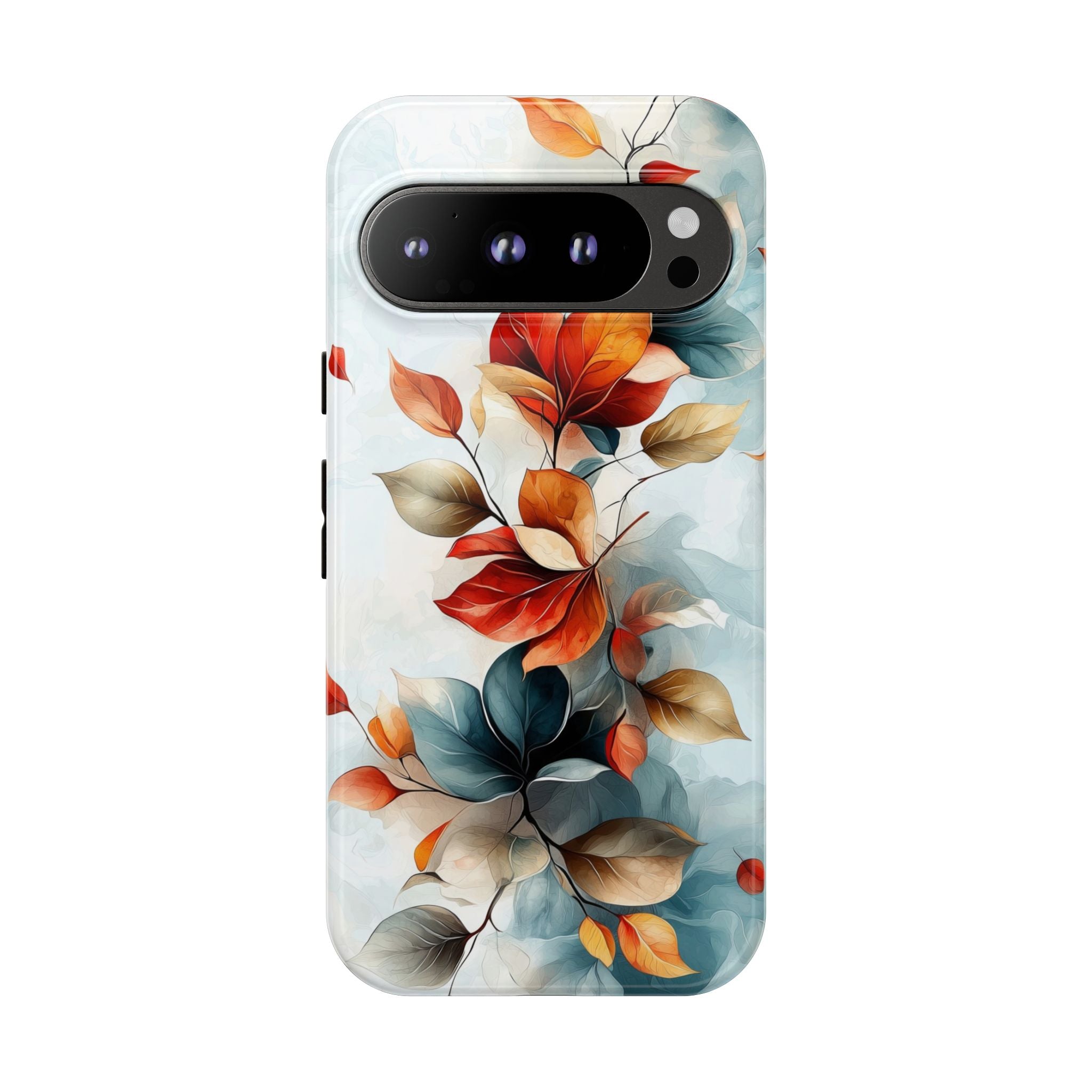 Floral Autumn Leaves Protective Google Pixel Case