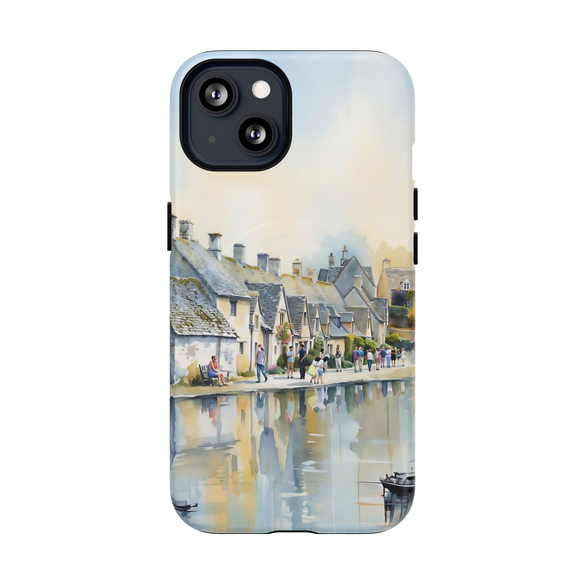 The Cotswolds Cottage MagSafe iPhone Case | Timeless England Travel Case