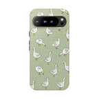Goose Google Pixel Phone Case | Cute White Goose Pattern Cover