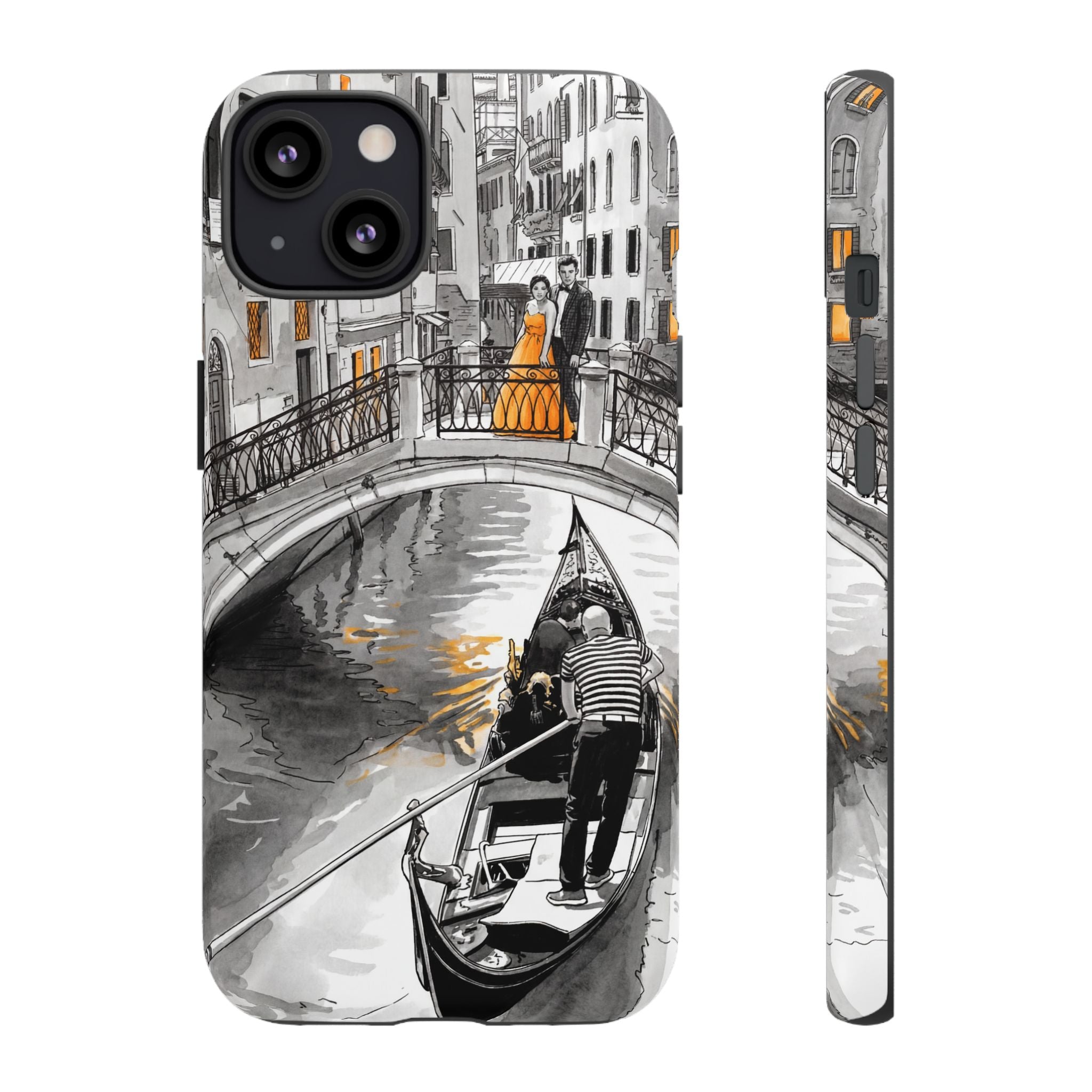 Venice Gondola iPhone Case | Romantic Canal Scene Protective Case