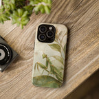 Praying Mantis iPhone Case | Stained Glass Insect iPhone Case