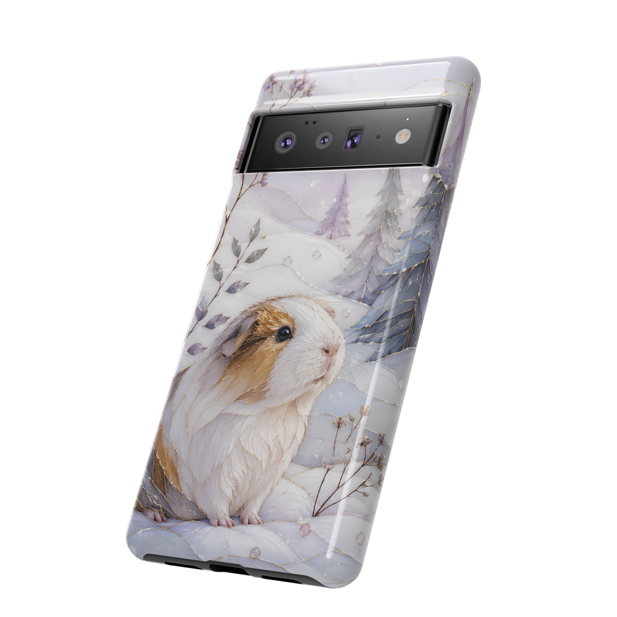 Guinea Pig Google Pixel Phone Case | Winter Guinea Pig Phone Case
