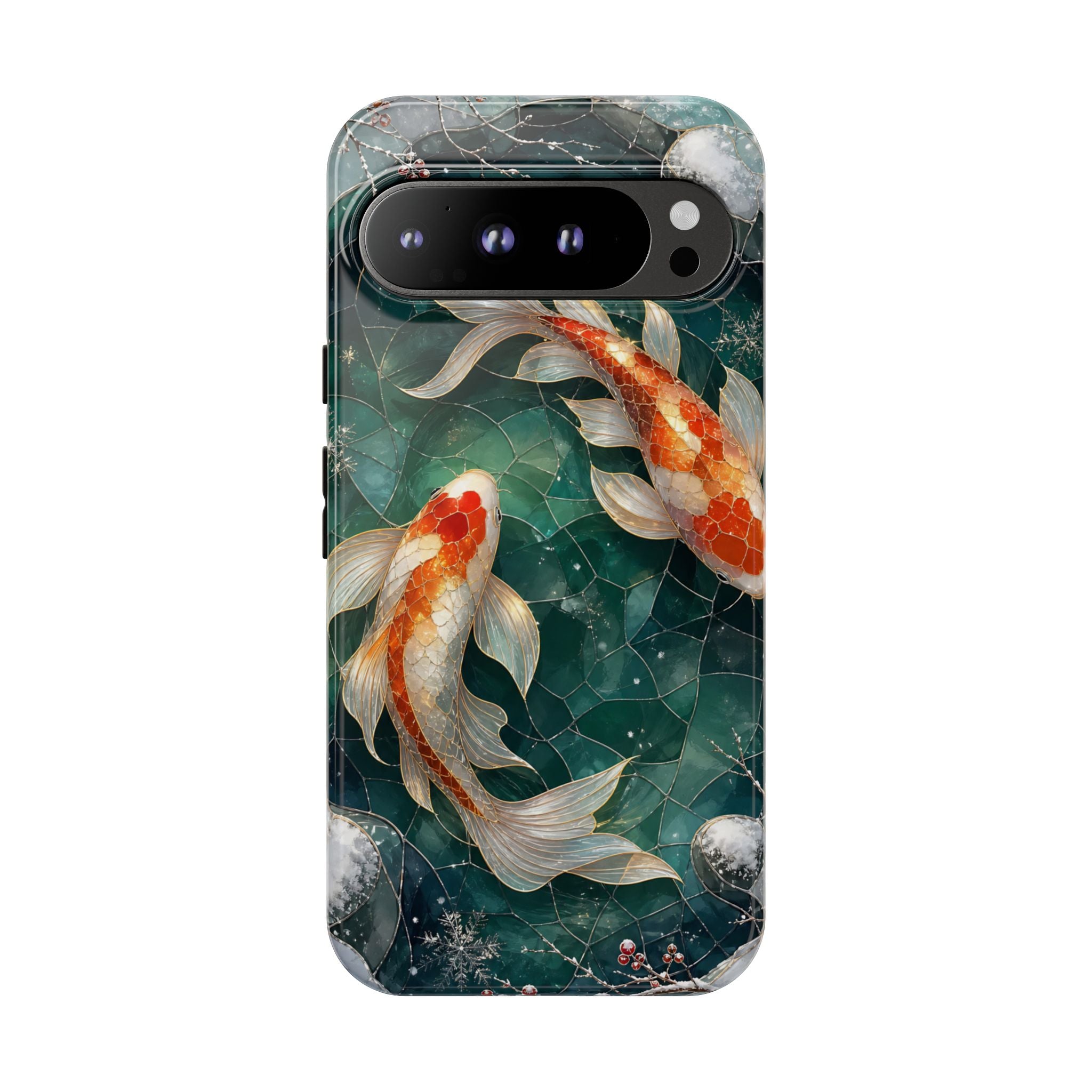 Koi Fish Google Pixel Phone Case | Japanese Pond Phone Case