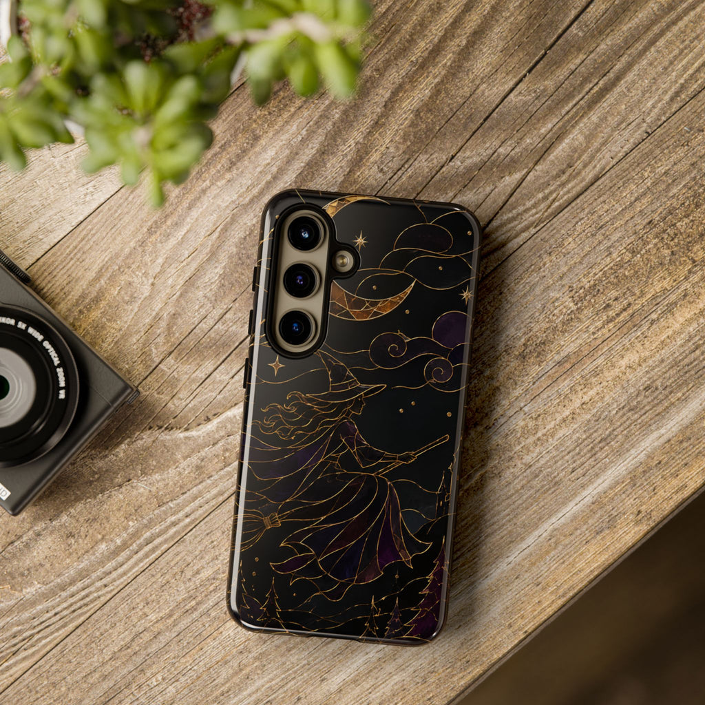 Witch Phone Samsung Galaxy Case | Moon & Stars Phone Case
