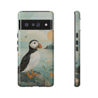 Puffin Coastal  Google Pixel Phone Case | Seaside Bird Art Phone Case