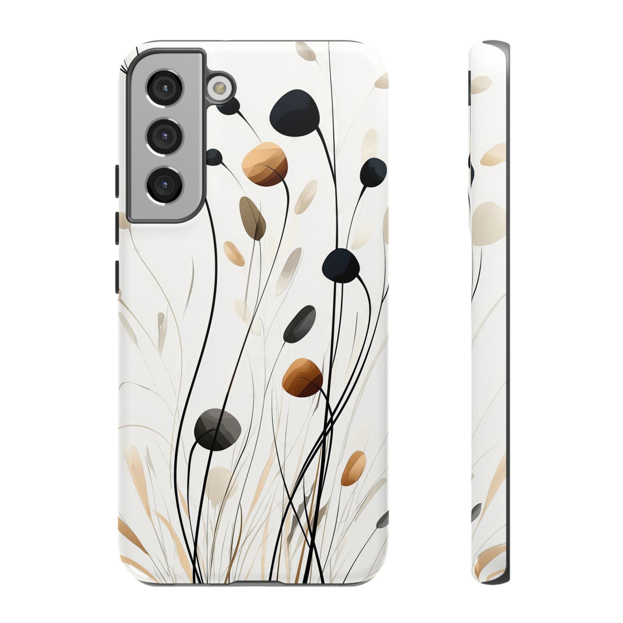 Floral Breeze Tough Samsung Galaxy Case | Neutral Botanical