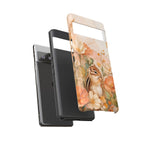 Chipmunk Google Pixel Phone Case | Stained Glass Woodland Animal Case