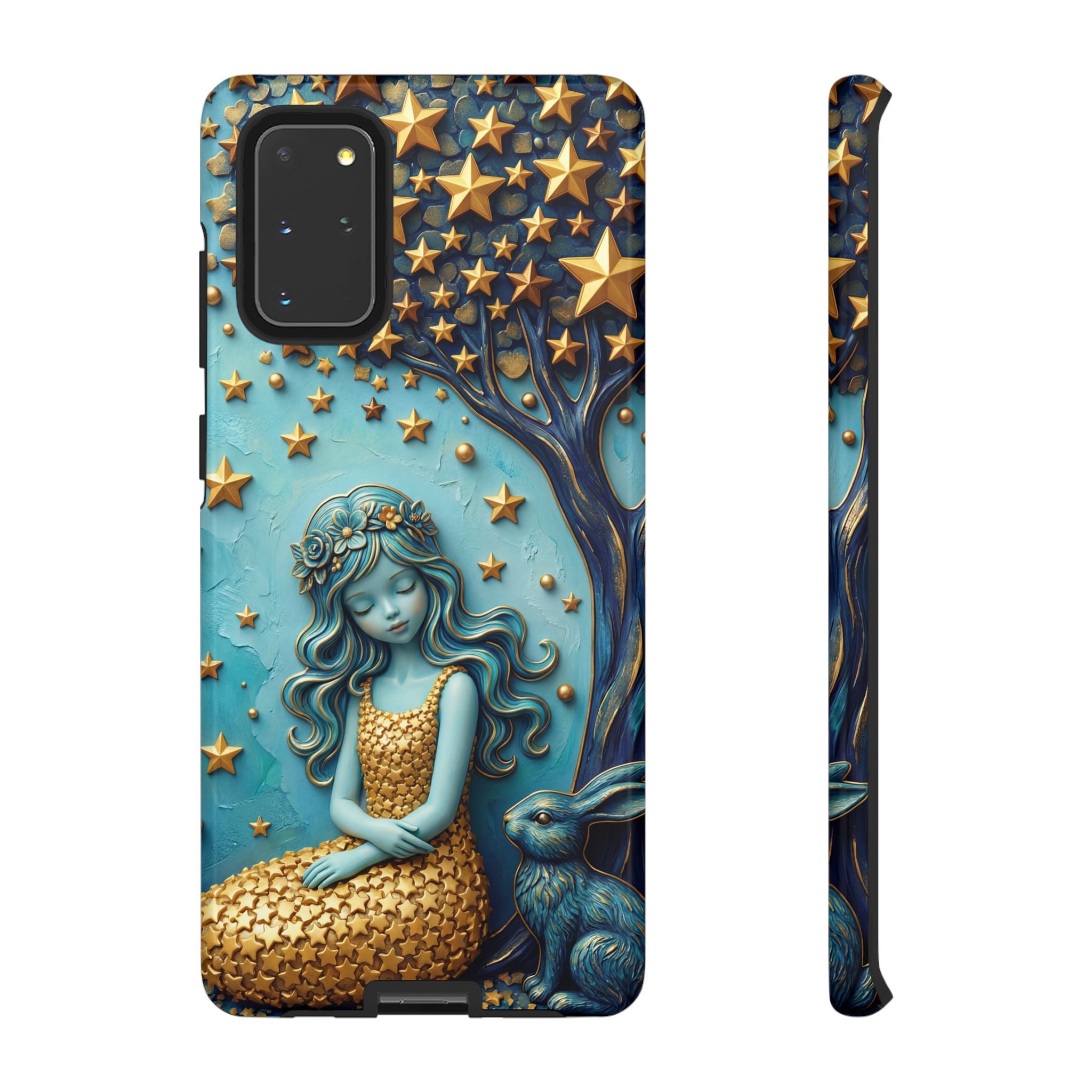 Dreamy Maiden & Star Tree Samsung Galaxy Phone Case