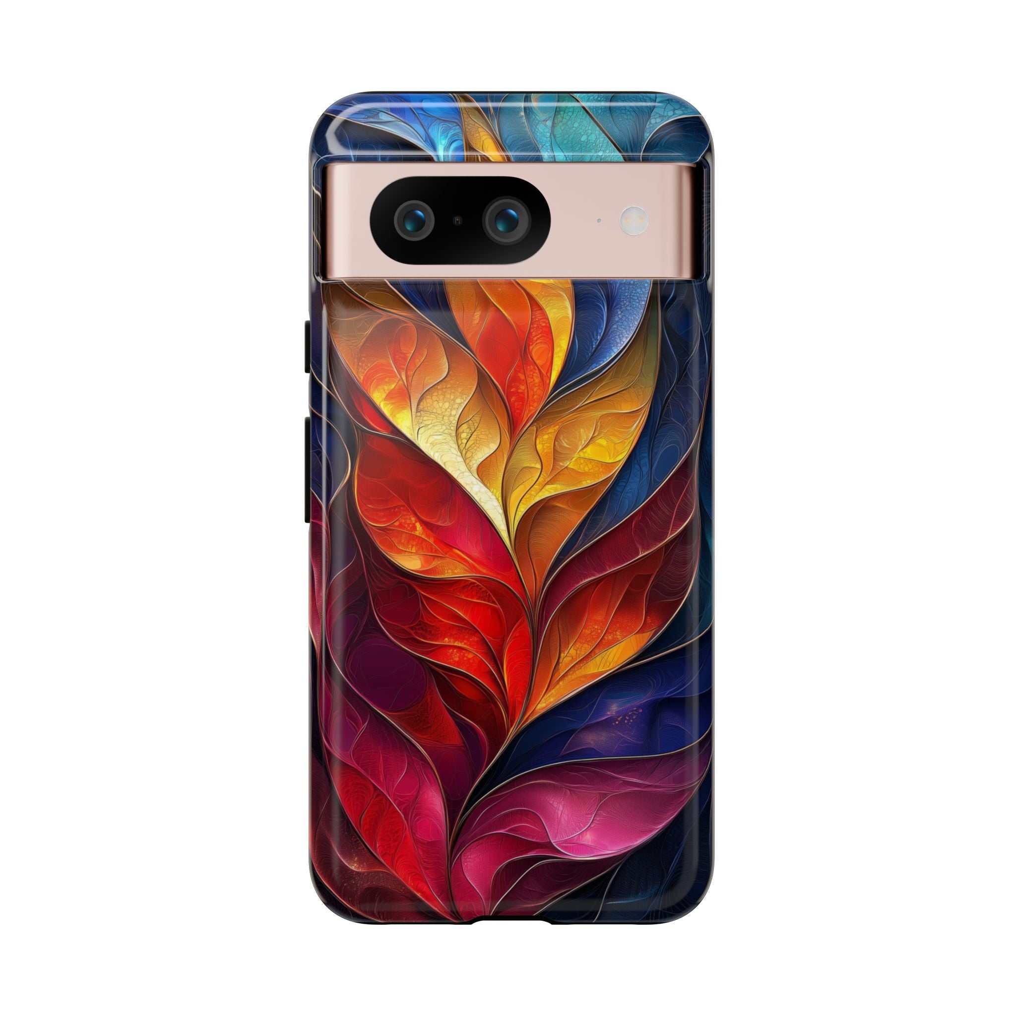 Abstract Colourful Leaf Google Pixel Case