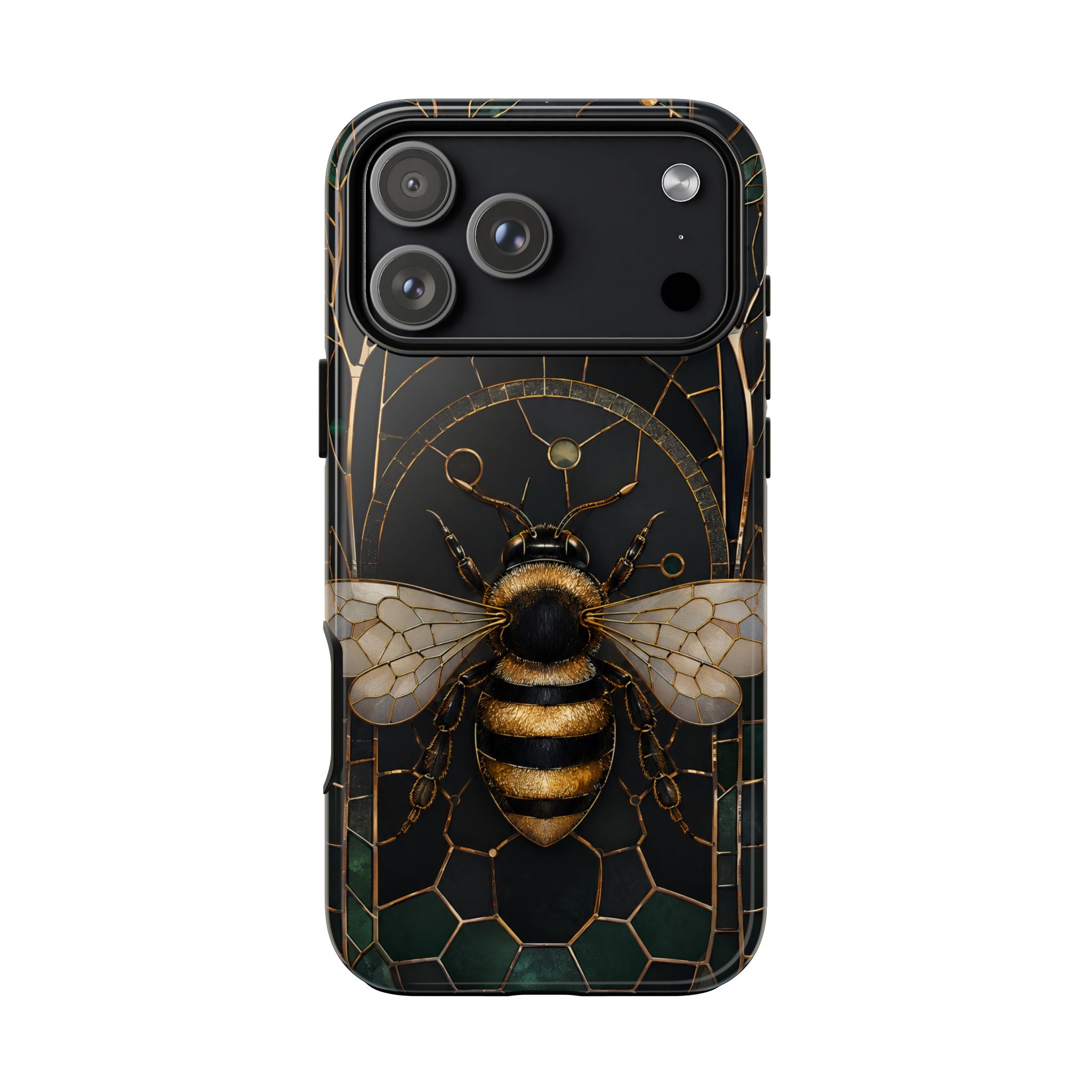 Golden Bee iPhone Case | Vintage Bee Art Cover