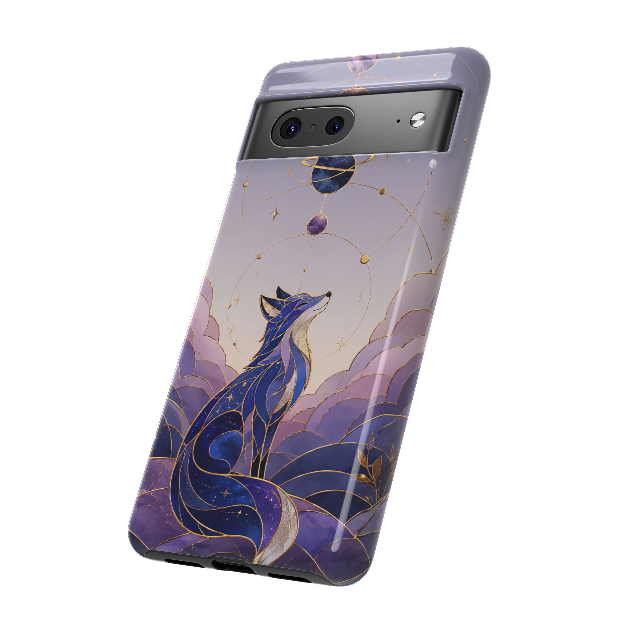 Celestial Fox Google Pixel Phone Case | Moon Fox Phone Case