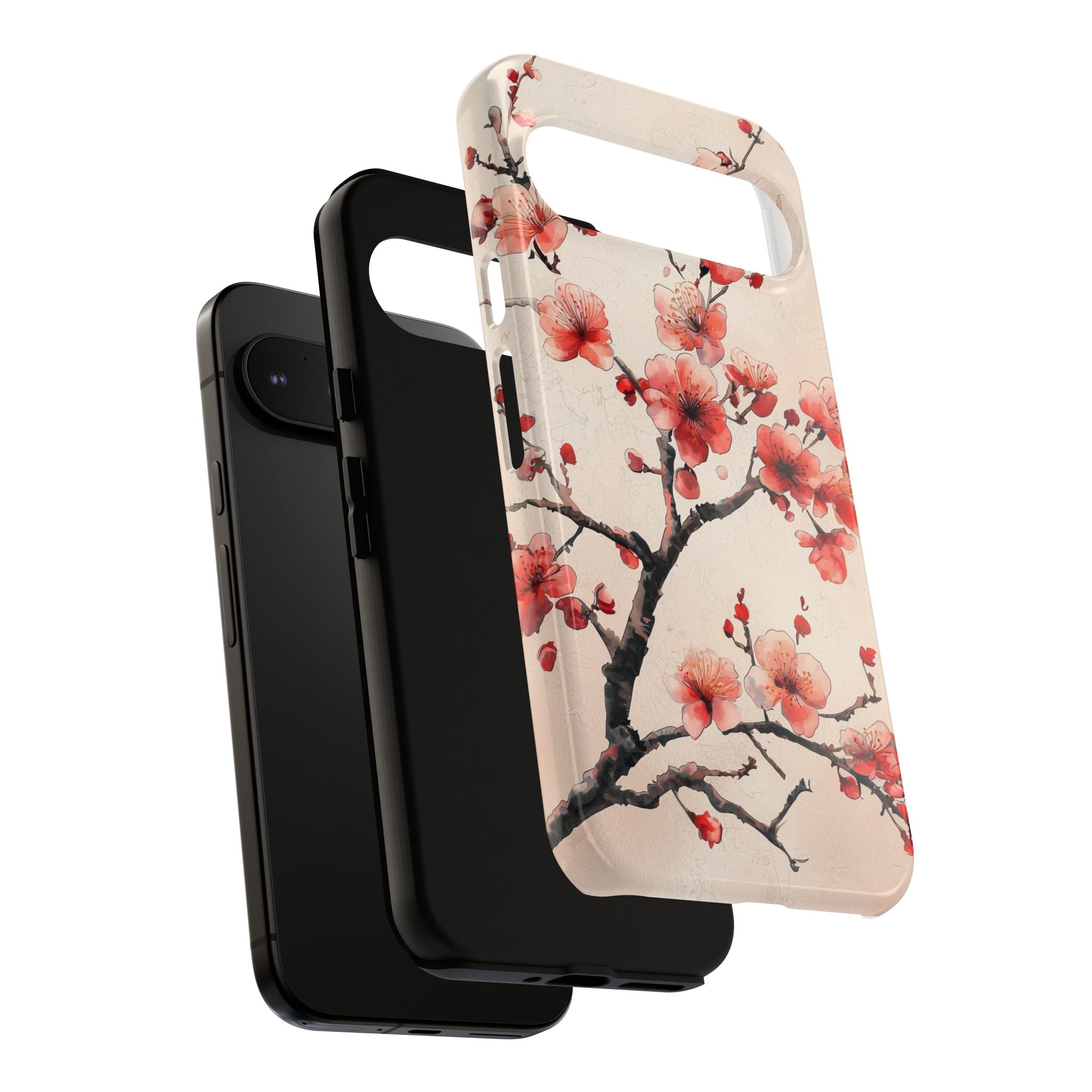 Cherry Blossom Google Pixel Phone Case | Pink Blossom Branch Design