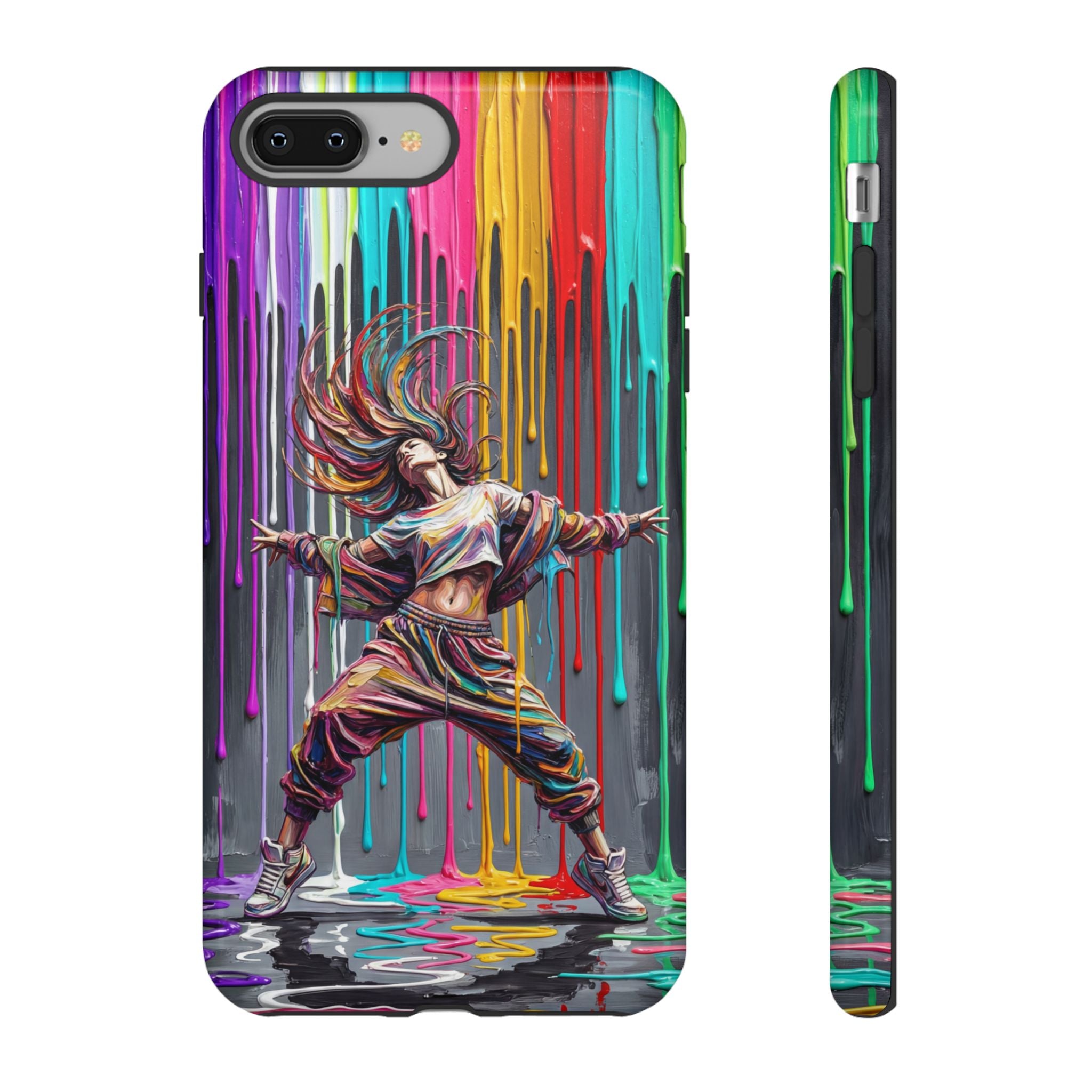 iPhone Case | Colorful Street Dance Drip Design