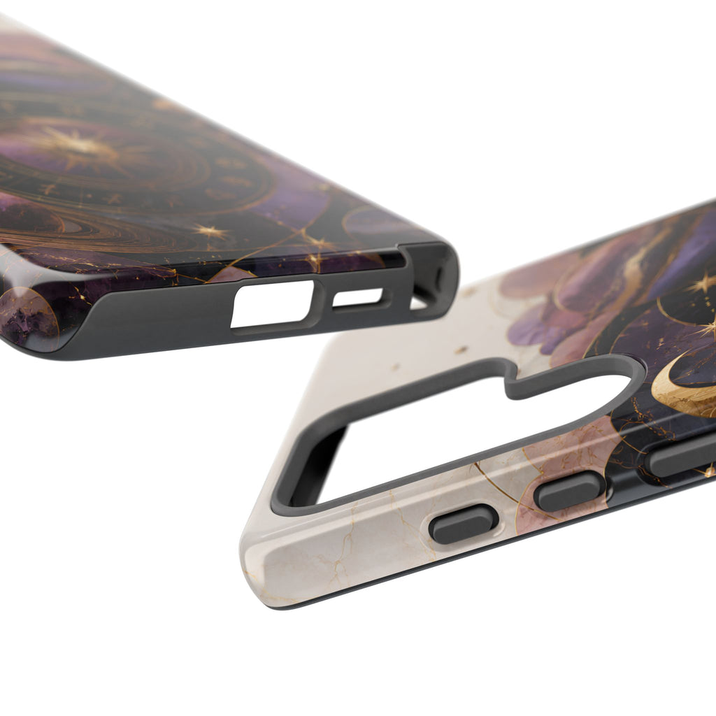 Vintage Zodiac Samsung Galaxy Phone Case | Celestial Moon Astrology Phone Case