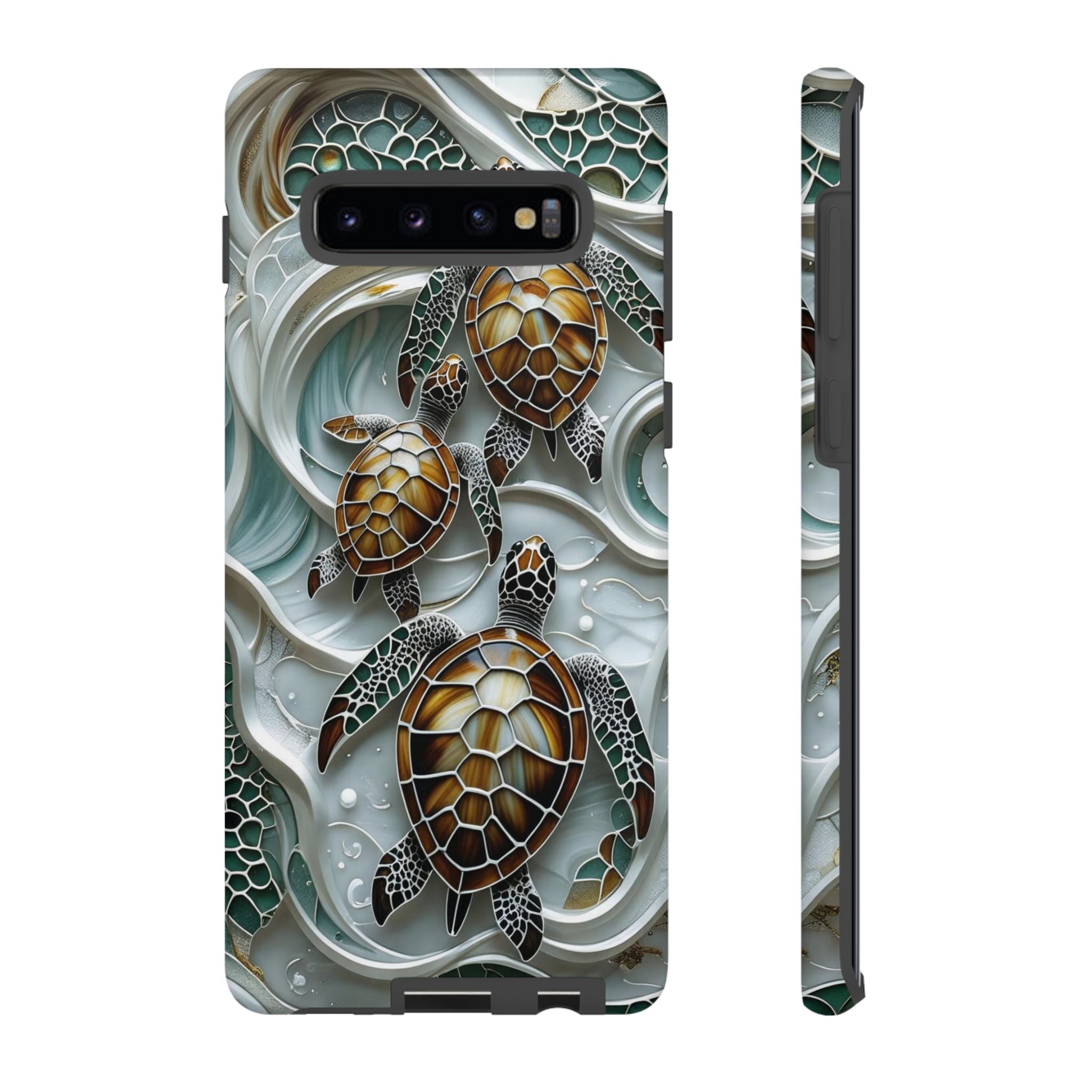 Sea Turtle Samsung Galaxy Case — Ocean Waves Protective Cover