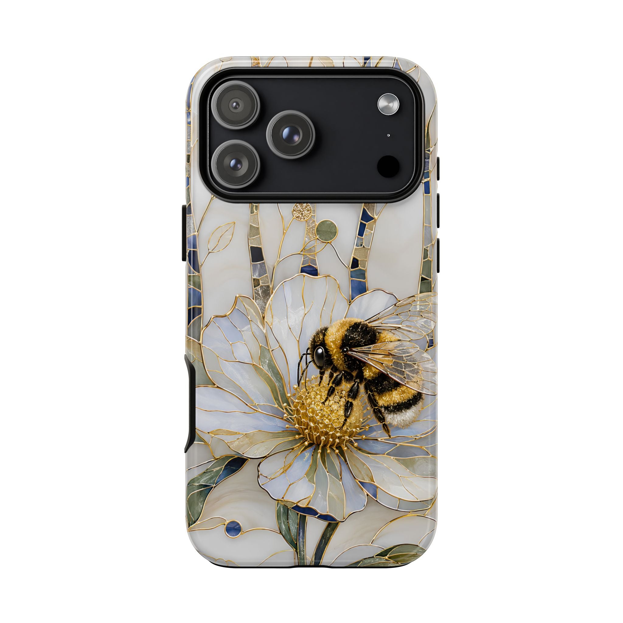 Bumblebee iPhone Case | Stained Glass Bee iPhone Case